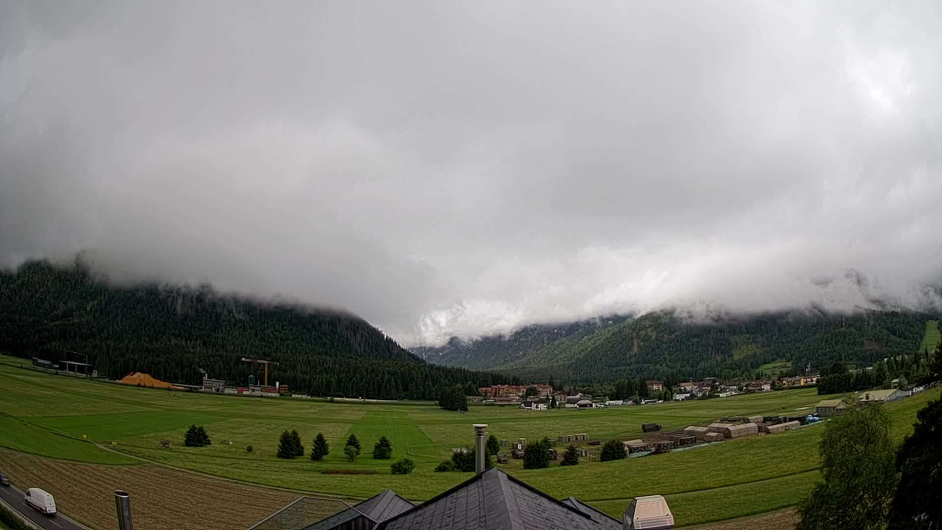 Webcam Toblach Dolomitas – Vista desde el Hotel Rosengarten