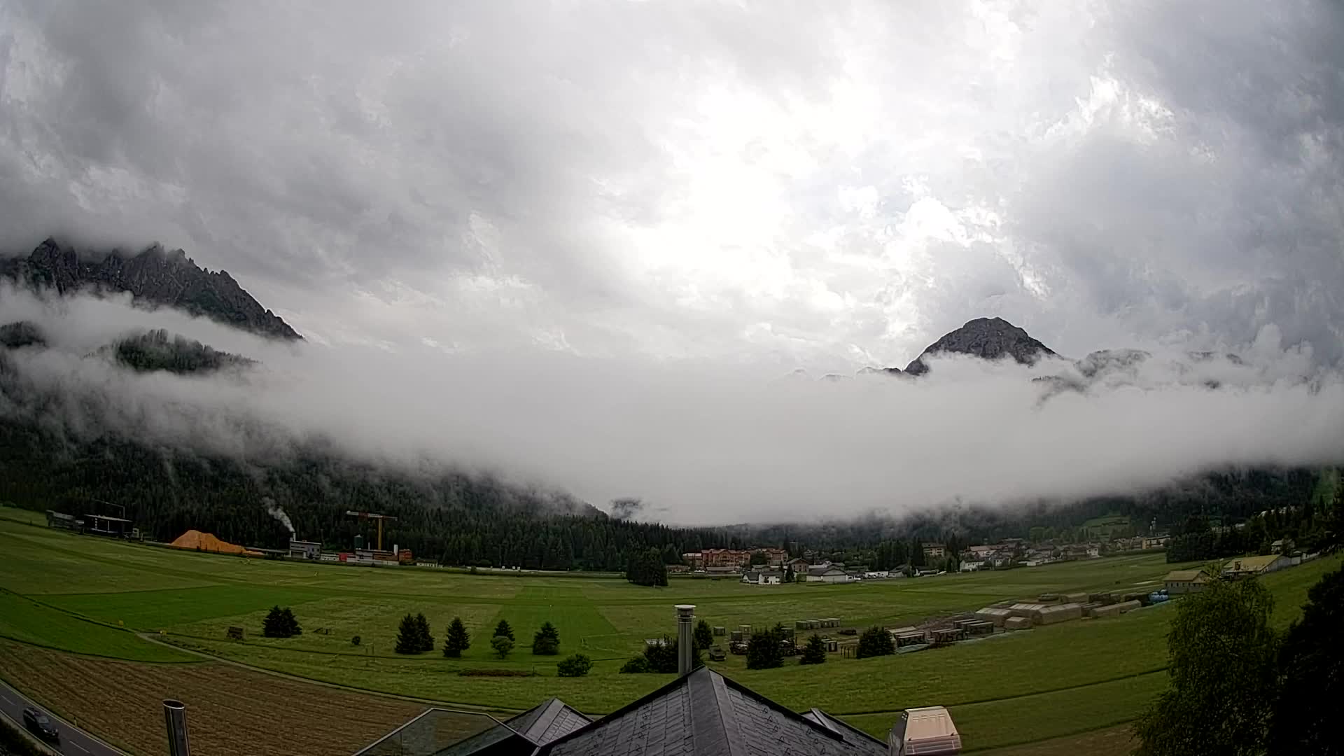 Webcam Toblach Dolomiten – Blick vom Hotel Rosengarten