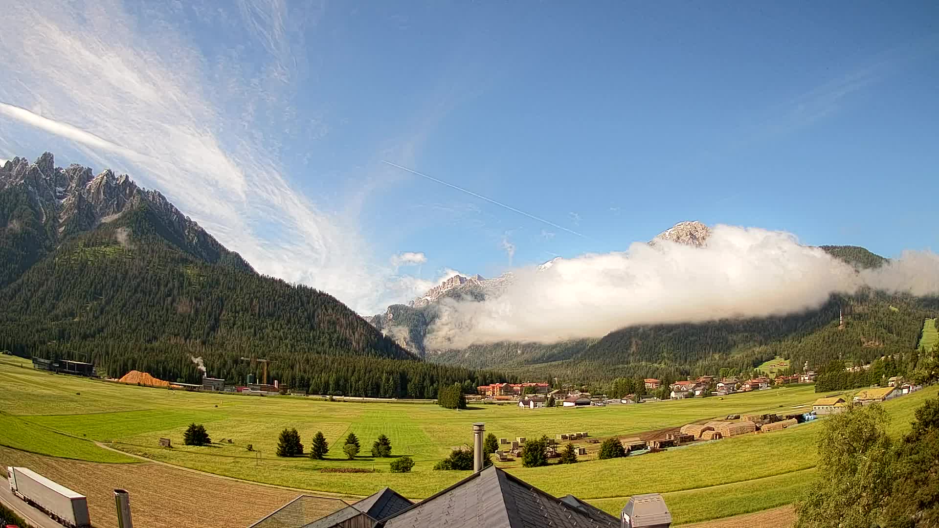 Webcam Toblach Dolomitas – Vista desde el Hotel Rosengarten