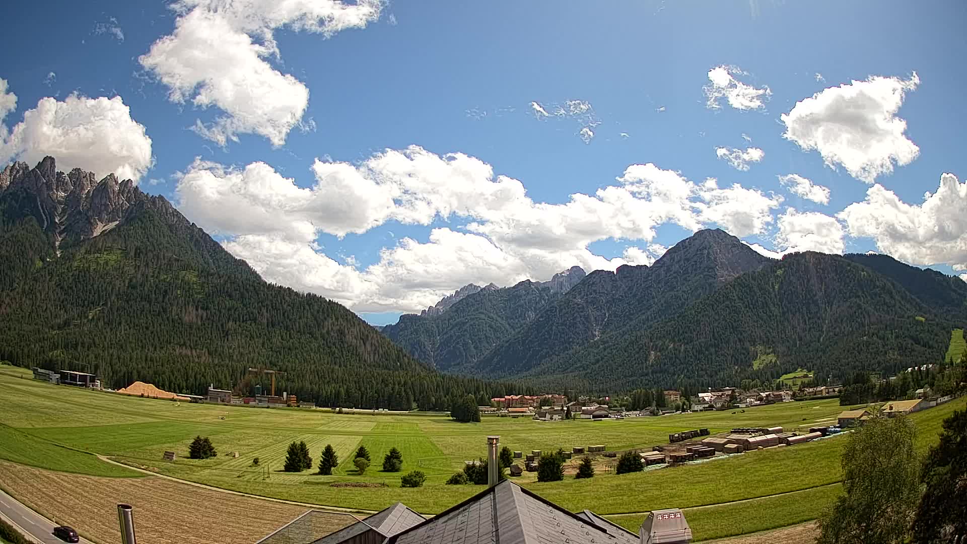 Webcam Toblach Dolomiten – Blick vom Hotel Rosengarten