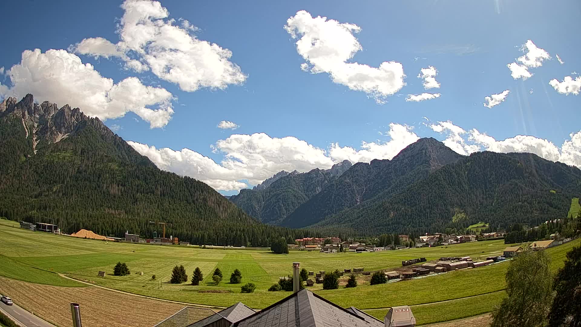 Webcam Toblach Dolomitas – Vista desde el Hotel Rosengarten