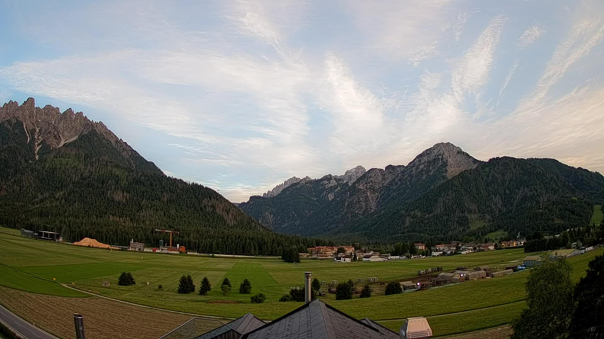 Webcam Toblach Dolomiten – Blick vom Hotel Rosengarten