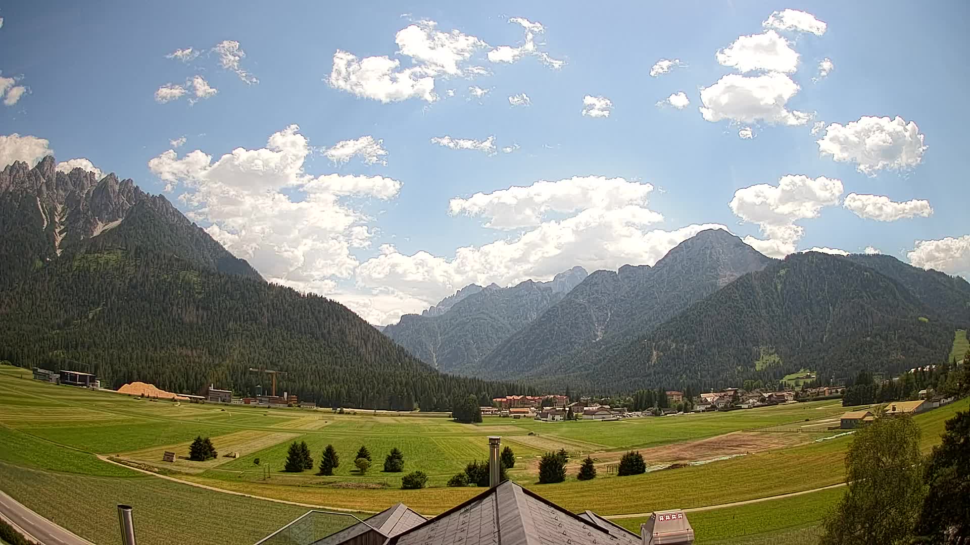 Webcam Toblach Dolomitas – Vista desde el Hotel Rosengarten