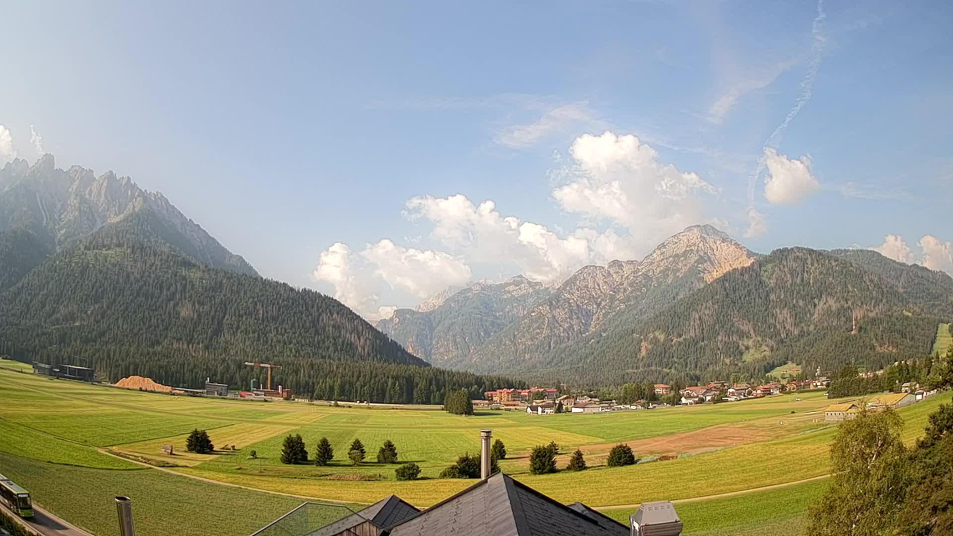 Webcam Dobbiaco Dolomiti – Vista dall’Hotel Rosengarten