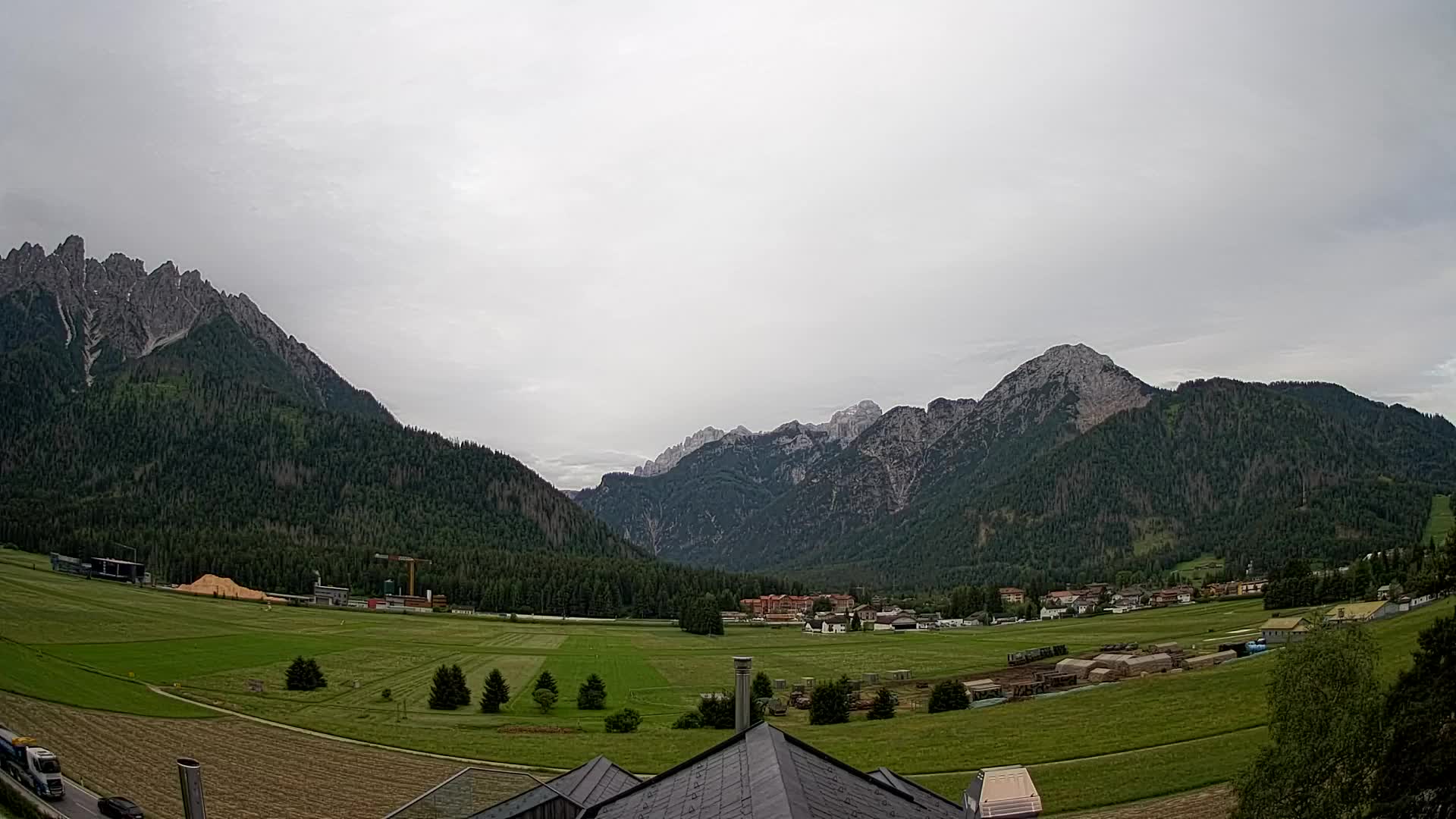 Webcam Toblach Dolomiten – Blick vom Hotel Rosengarten
