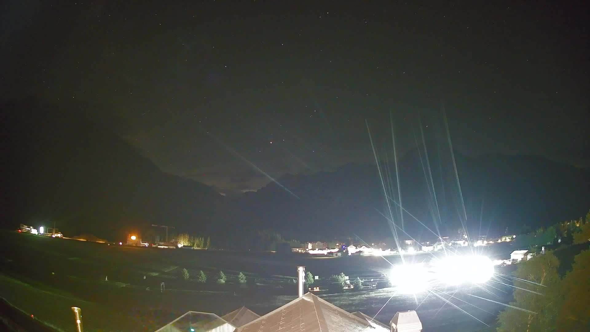 Web kamera Toblach Dolomiti – Pogled s Hotela Rosengarten