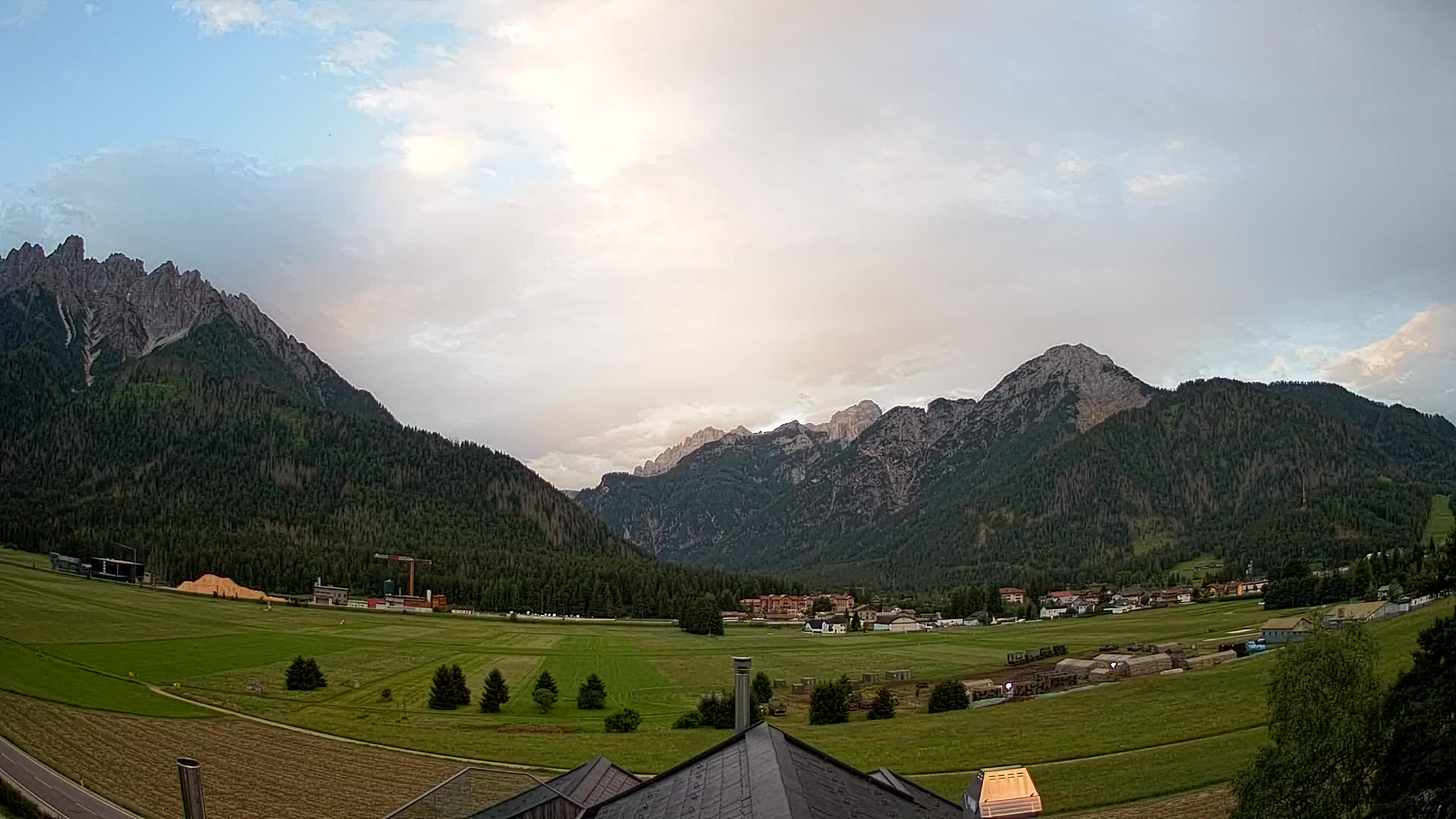 Webcam Toblach Dolomitas – Vista desde el Hotel Rosengarten