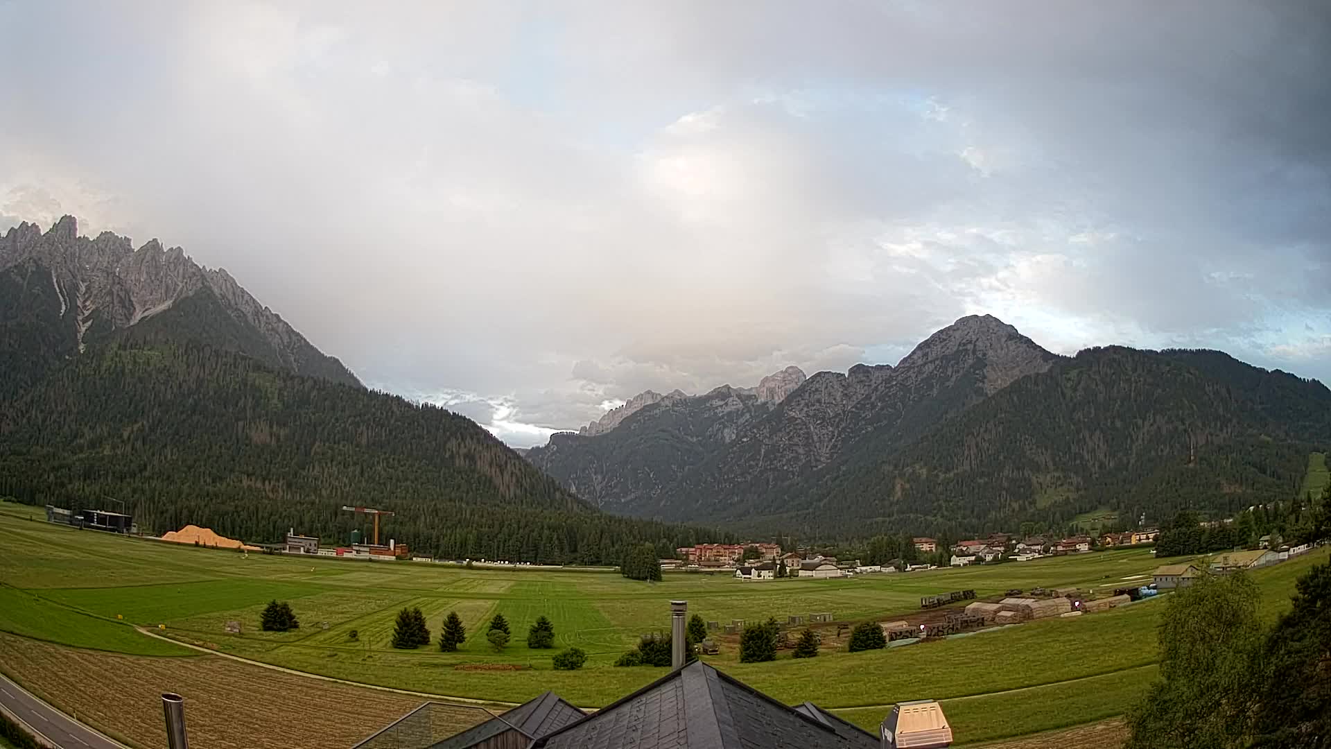 Webcam Toblach Dolomiten – Blick vom Hotel Rosengarten