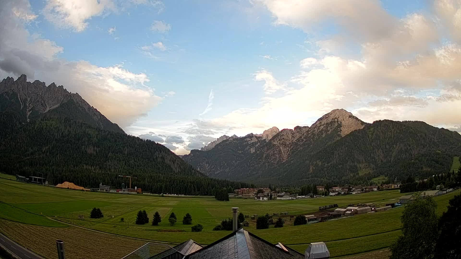 Webcam Toblach Dolomiten – Blick vom Hotel Rosengarten