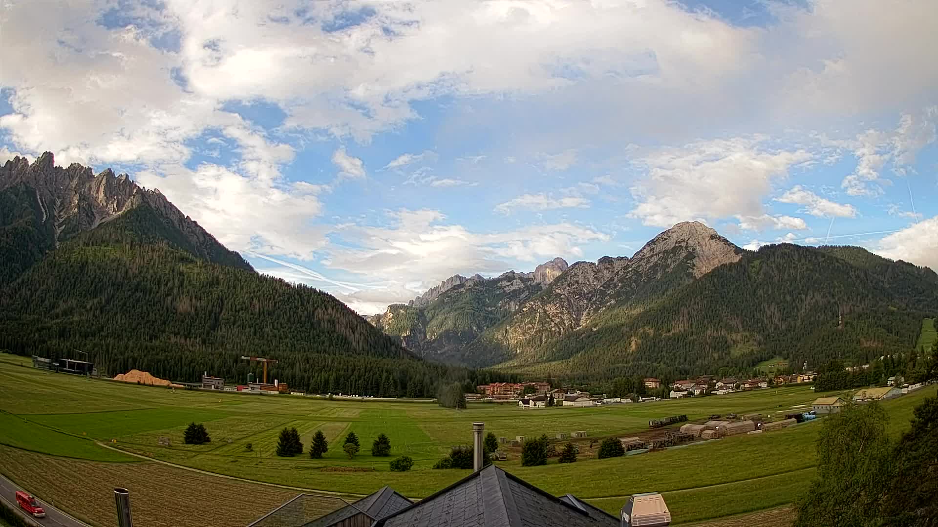 Webcam Toblach Dolomiten – Blick vom Hotel Rosengarten
