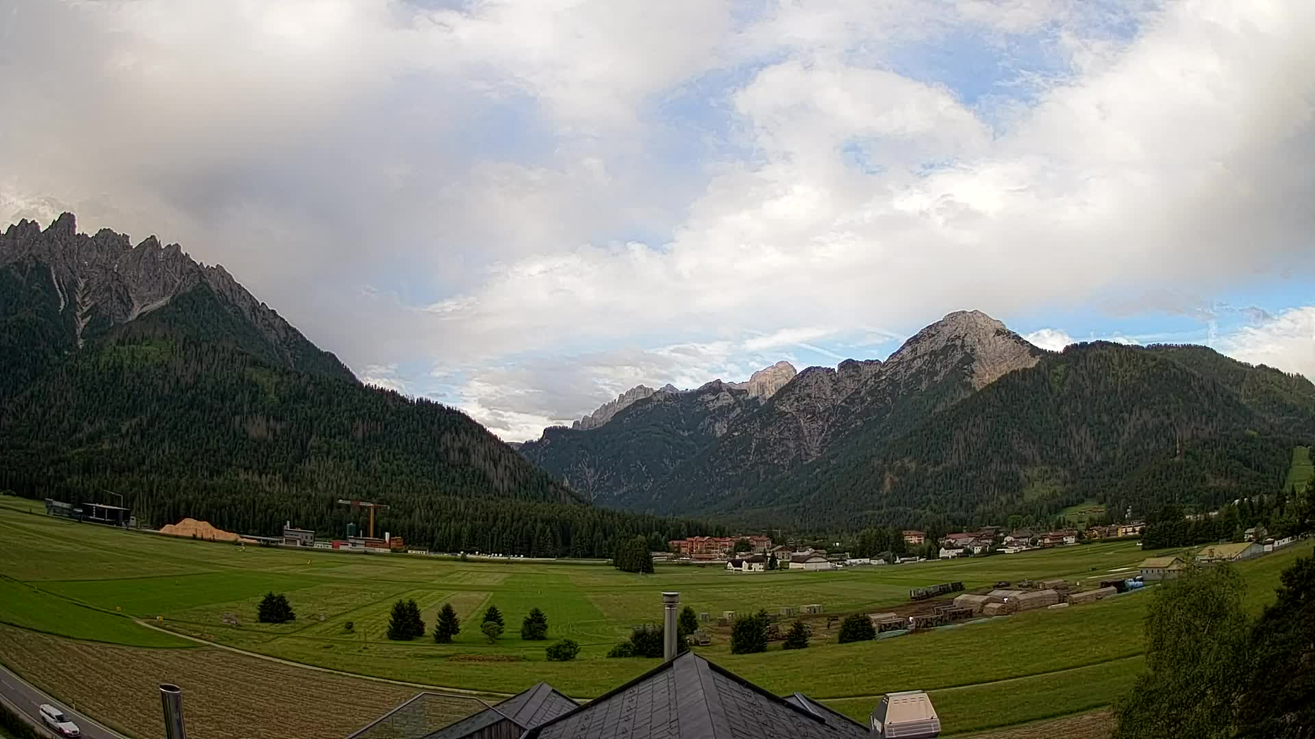 Webcam Toblach Dolomitas – Vista desde el Hotel Rosengarten