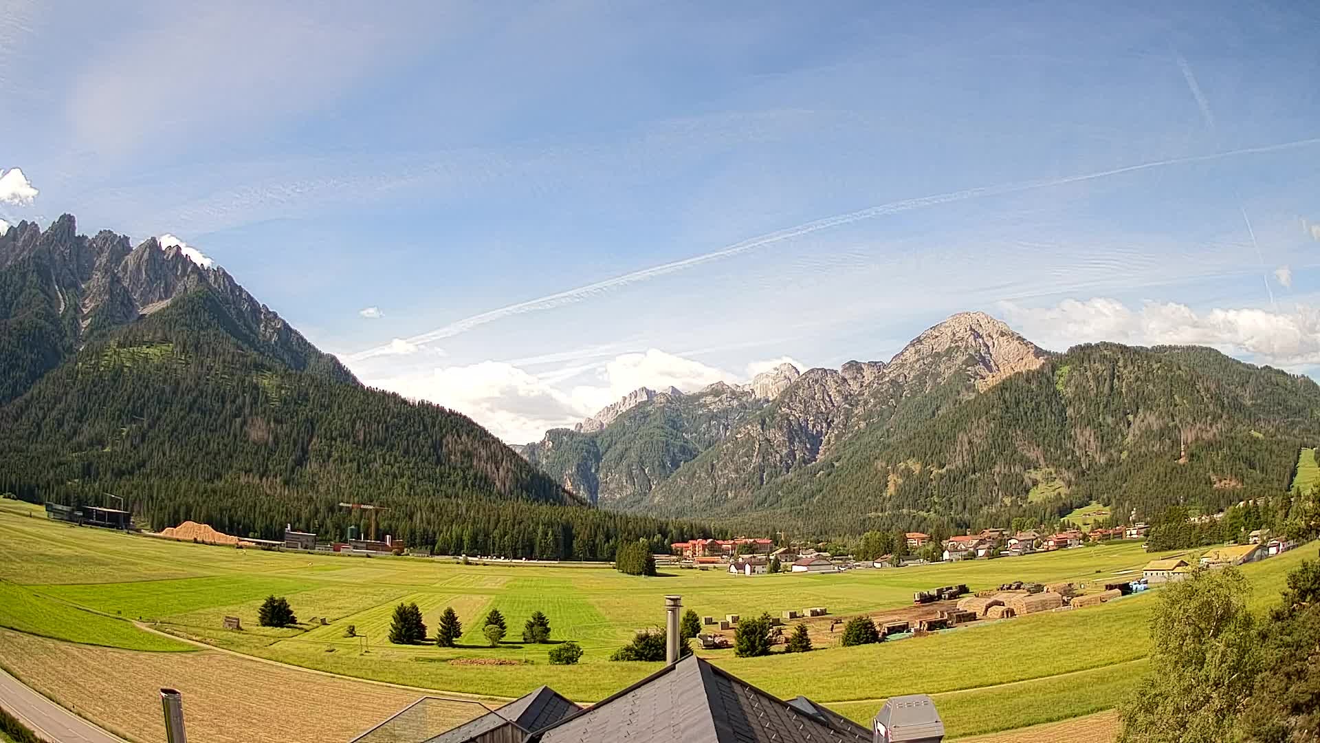 Webcam Toblach Dolomites – Vue depuis l’Hôtel Rosengarten
