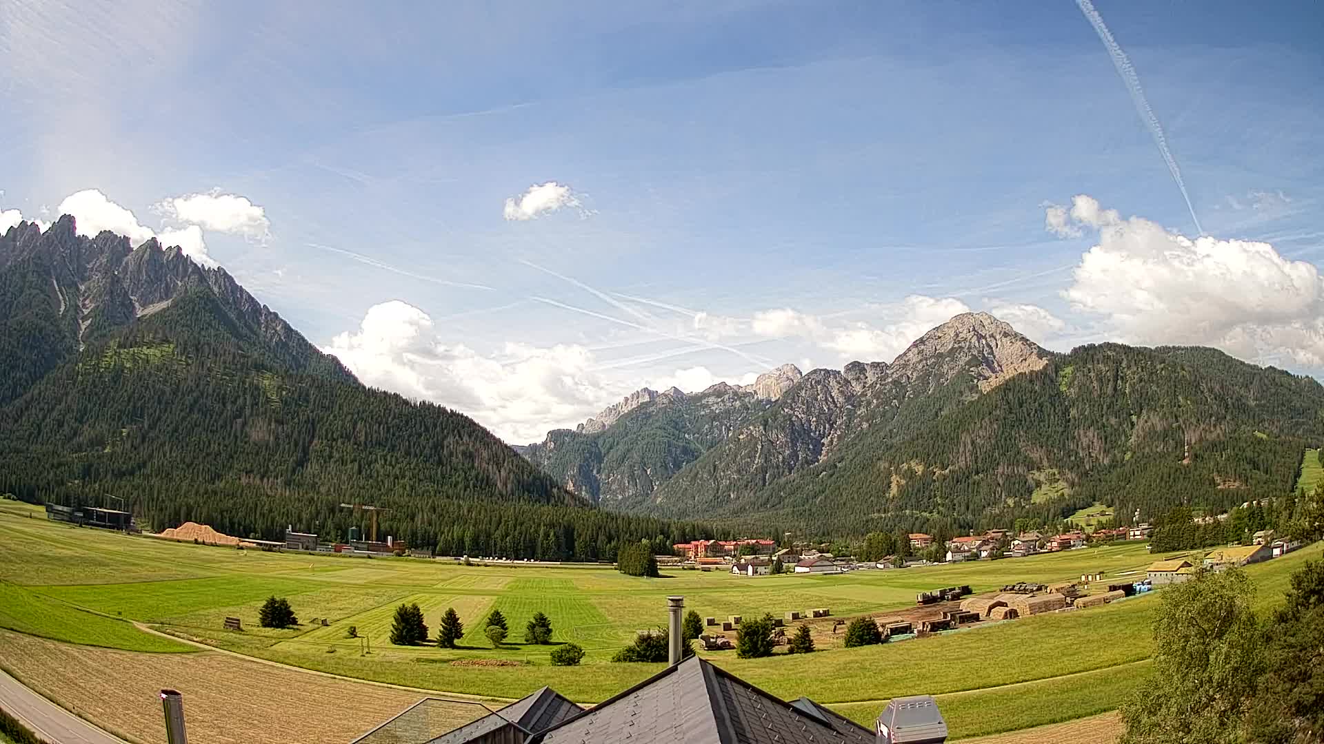 Webcam Toblach Dolomites – Vue depuis l’Hôtel Rosengarten