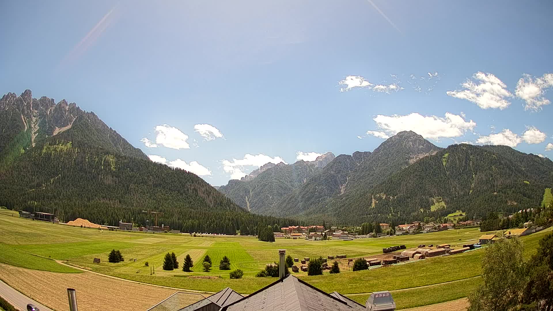 Webcam Dobbiaco Dolomiti – Vista dall’Hotel Rosengarten