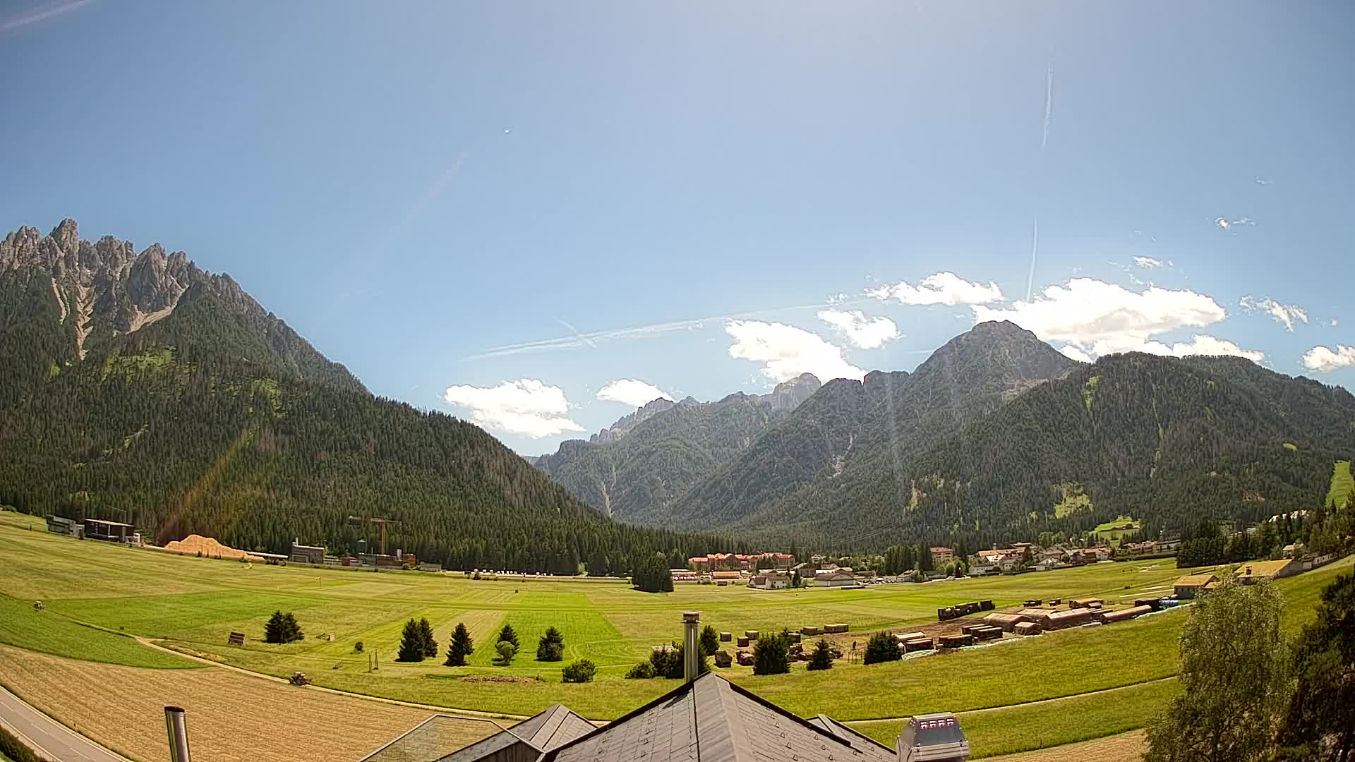 Webcam Toblach Dolomiten – Blick vom Hotel Rosengarten