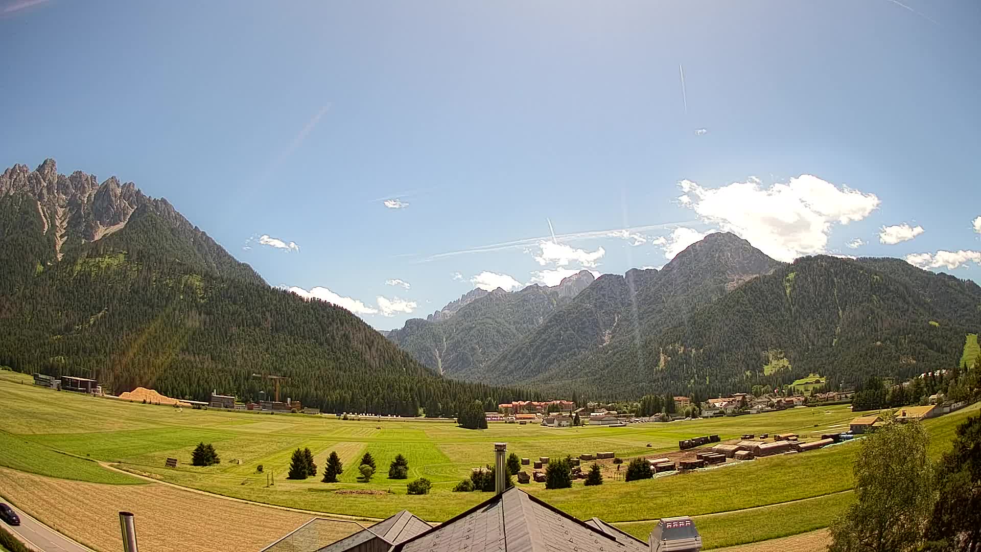 Webcam Toblach Dolomiten – Blick vom Hotel Rosengarten