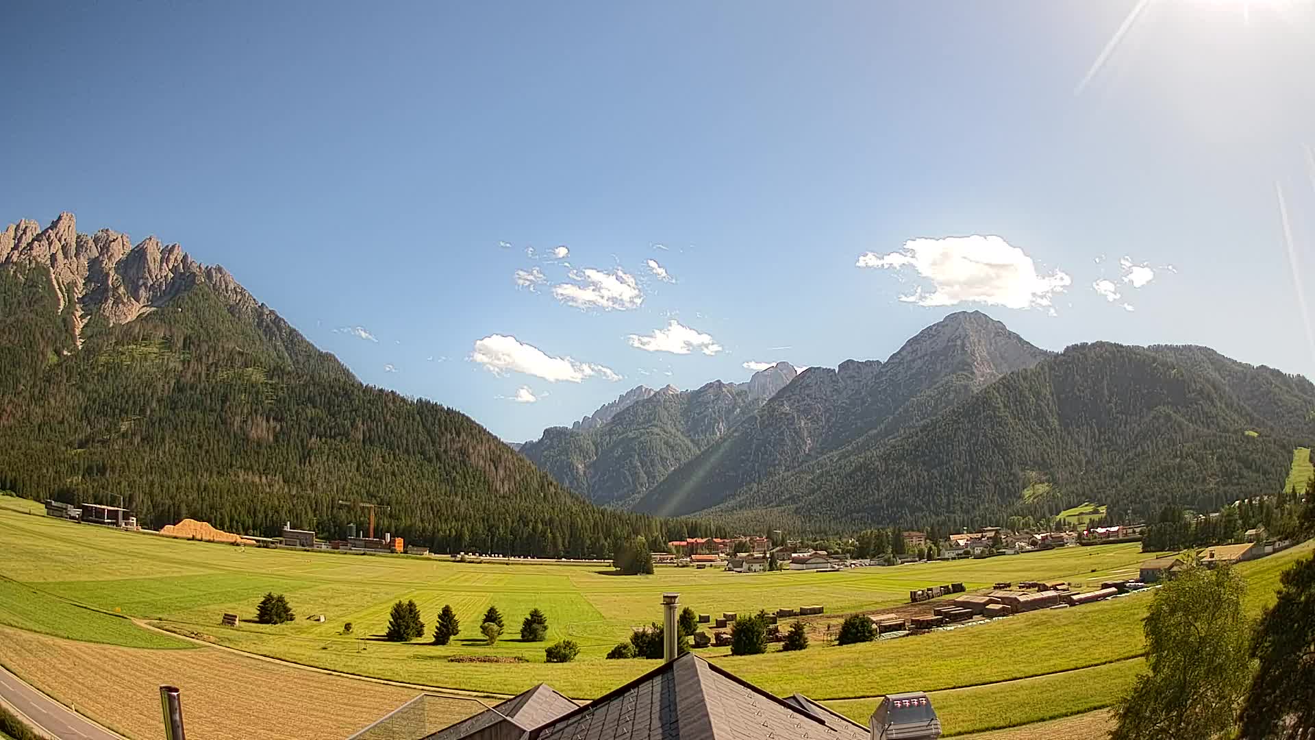 Webcam Toblach Dolomiten – Blick vom Hotel Rosengarten