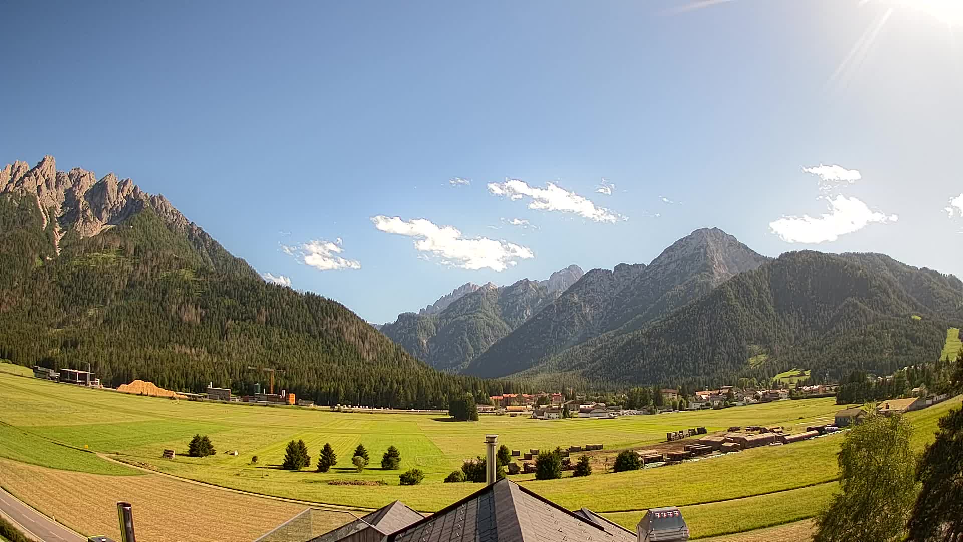 Webcam Toblach Dolomiten – Blick vom Hotel Rosengarten