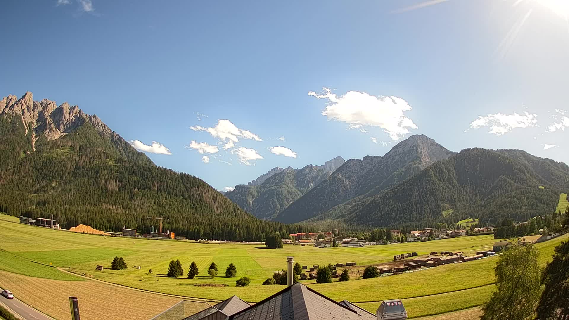 Webcam Toblach Dolomitas – Vista desde el Hotel Rosengarten