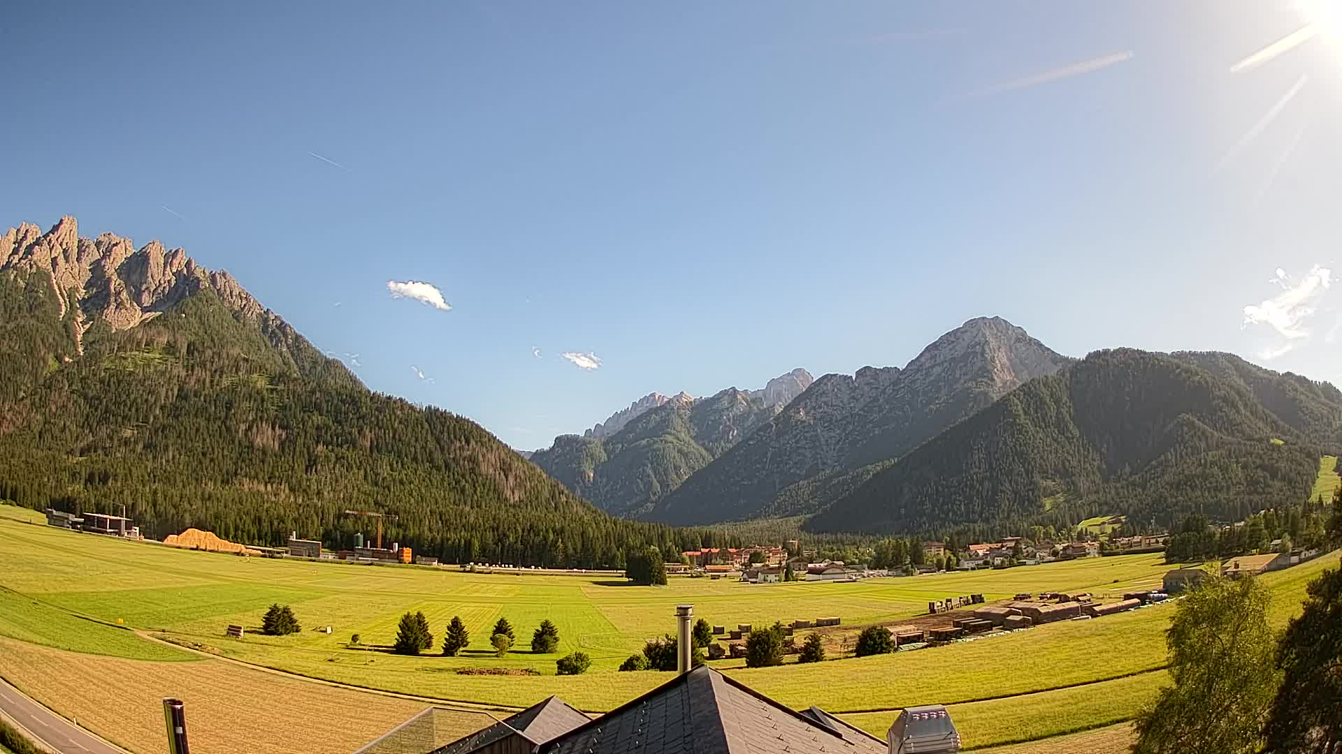 Webcam Toblach Dolomitas – Vista desde el Hotel Rosengarten