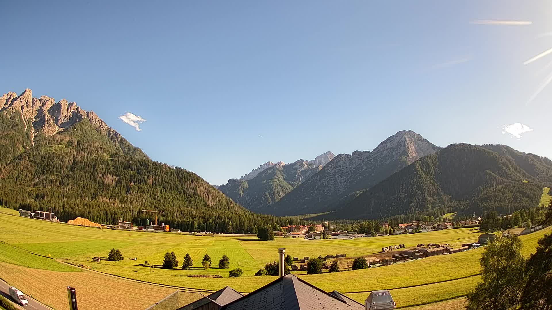 Webcam Dobbiaco Dolomiti – Vista dall’Hotel Rosengarten