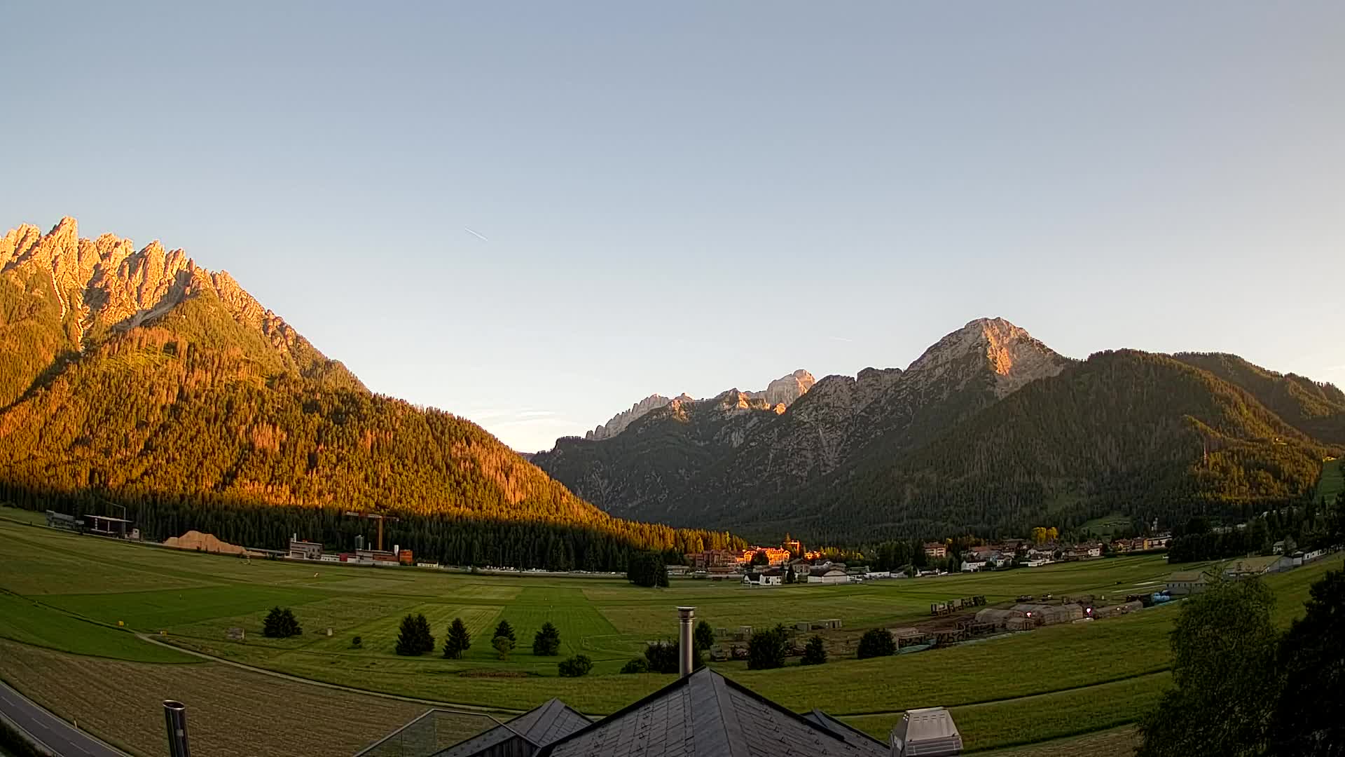 Webcam Toblach Dolomites – Vue depuis l’Hôtel Rosengarten