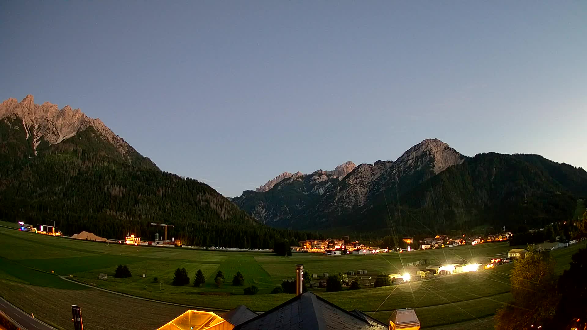 Webcam Toblach Dolomitas – Vista desde el Hotel Rosengarten