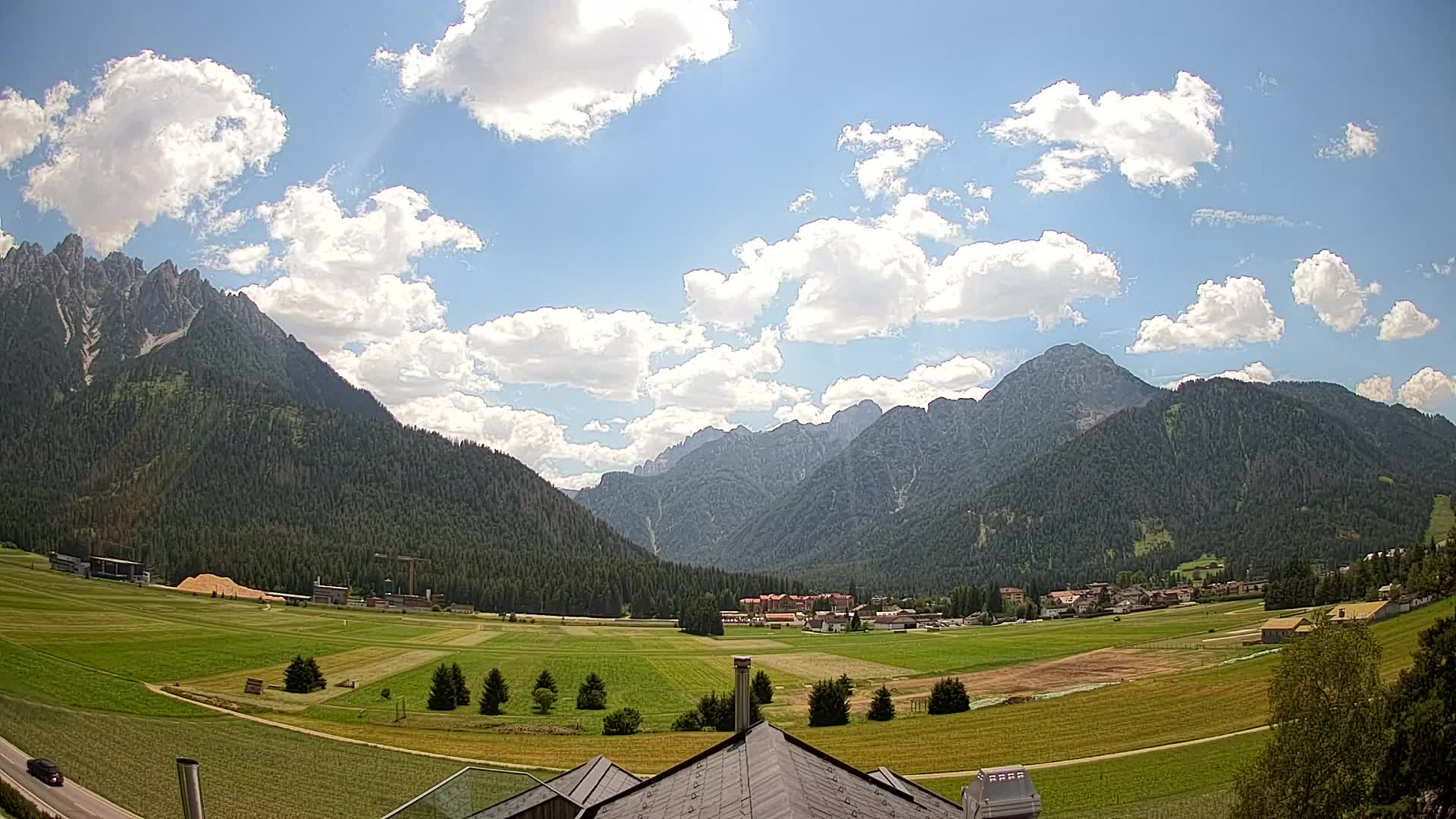 Webcam Toblach Dolomites – Vue depuis l’Hôtel Rosengarten