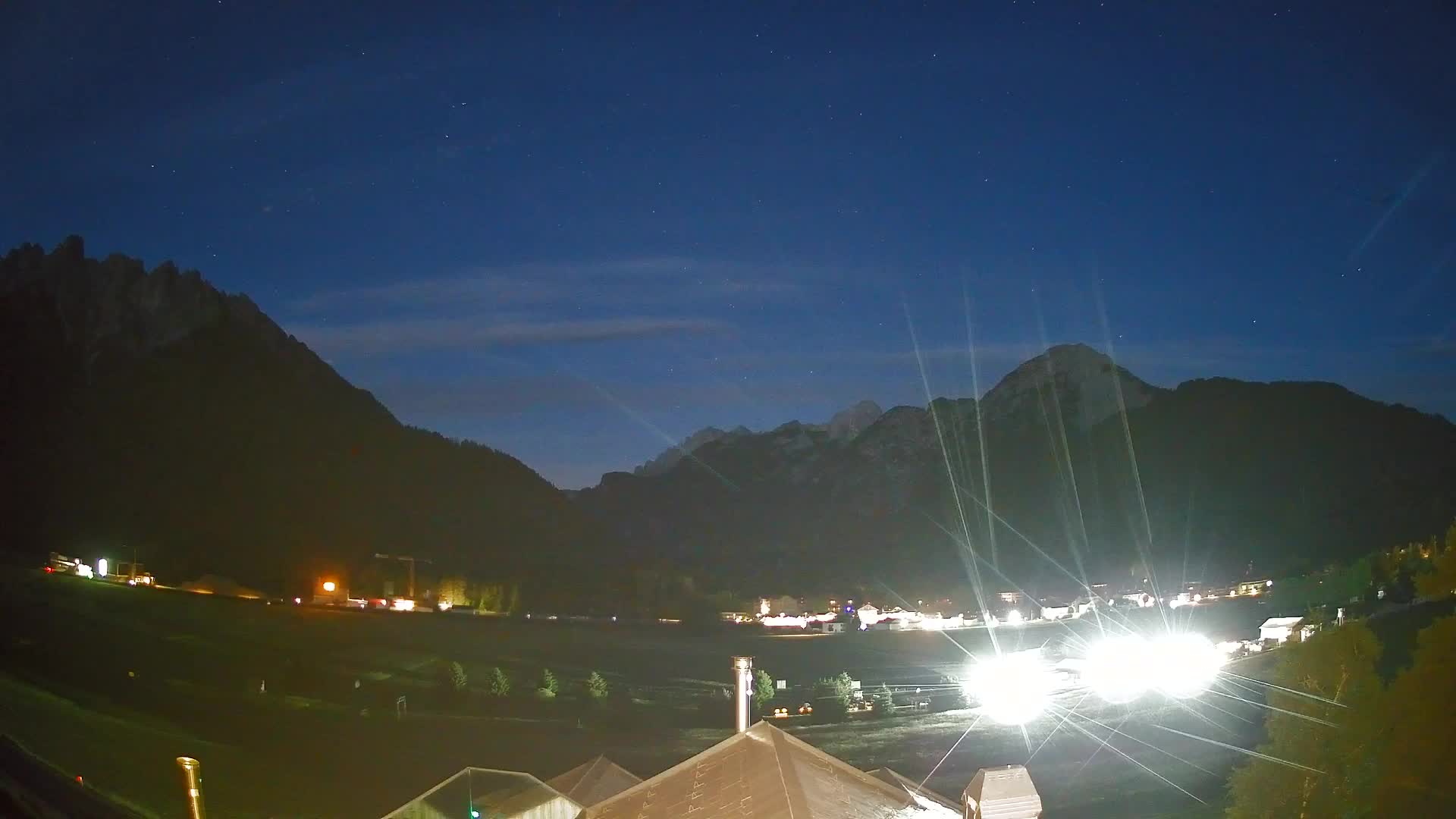 Webcam Toblach Dolomites – View from Hotel Rosengarten