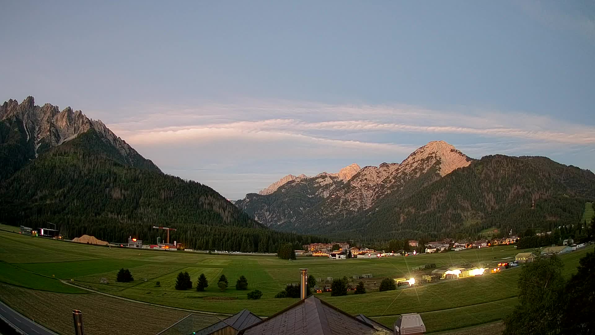 Webcam Dobbiaco Dolomiti – Vista dall’Hotel Rosengarten