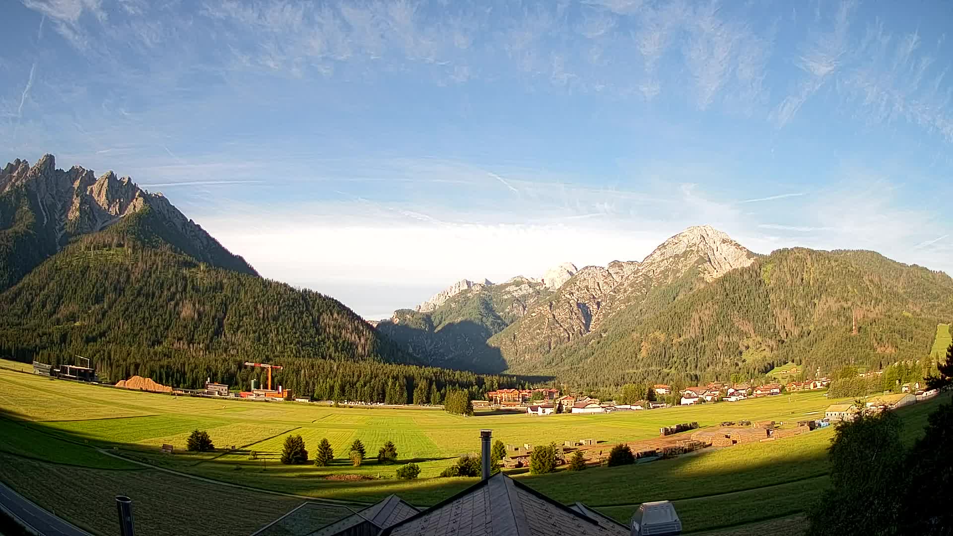 Webcam Toblach Dolomiten – Blick vom Hotel Rosengarten