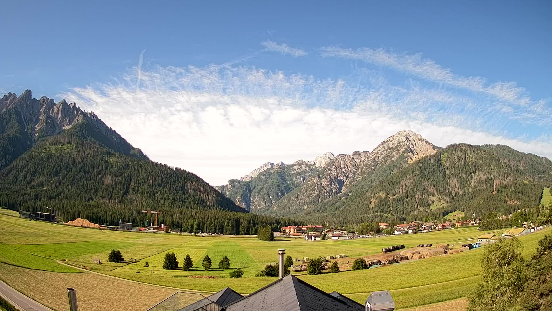 Webcam Toblach Dolomites – Vue depuis l’Hôtel Rosengarten