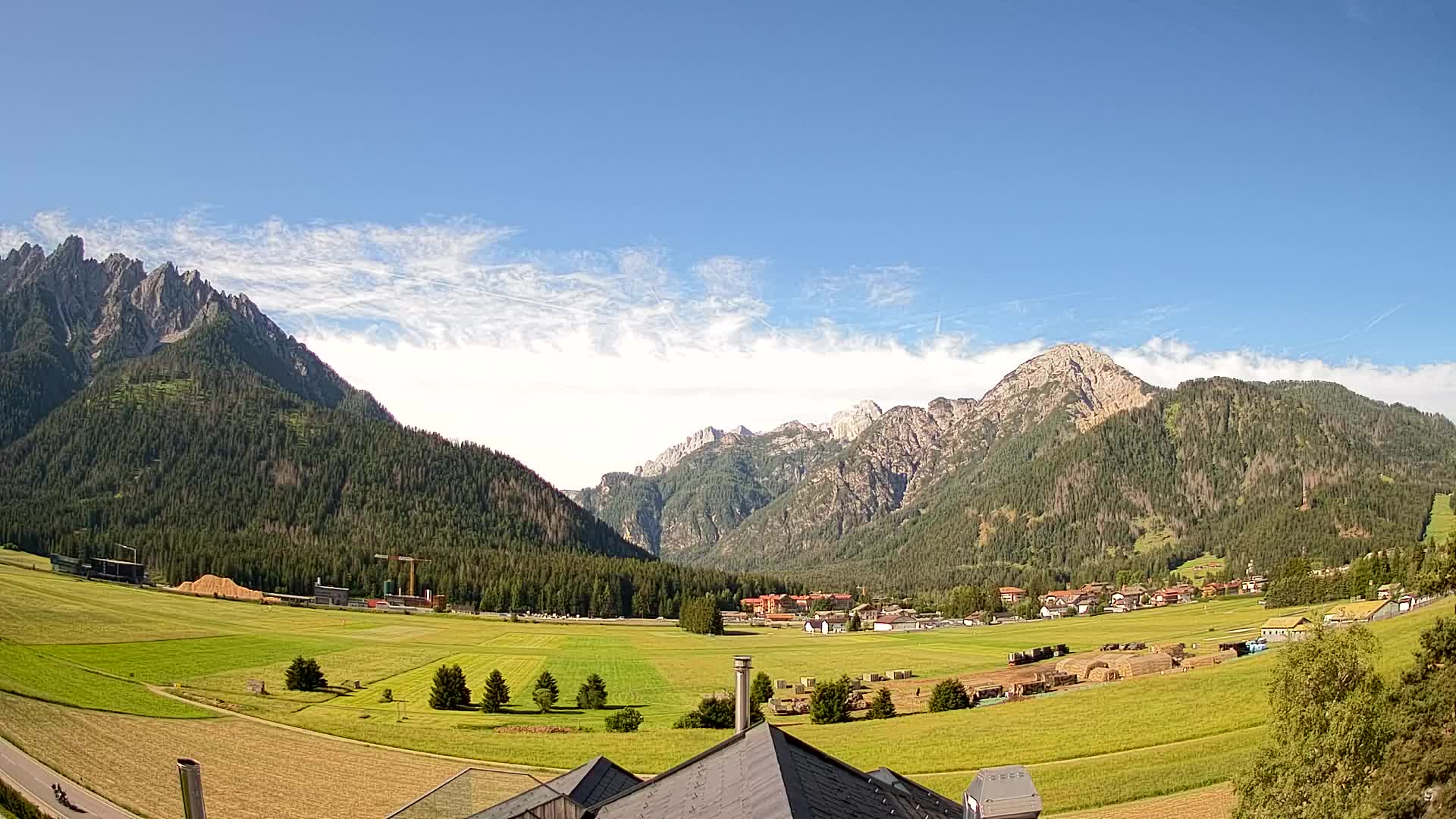 Webcam Toblach Dolomiten – Blick vom Hotel Rosengarten