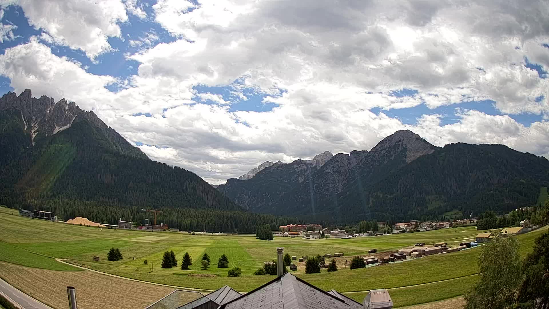 Webcam Toblach Dolomitas – Vista desde el Hotel Rosengarten