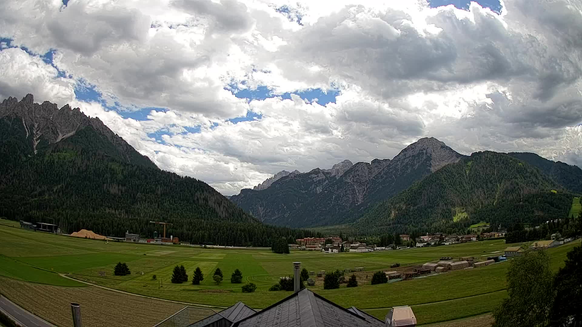 Webcam Toblach Dolomites – Vue depuis l’Hôtel Rosengarten