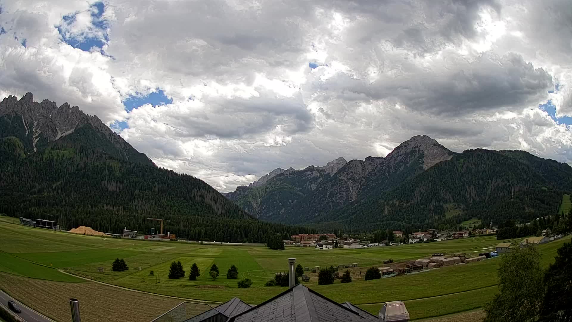 Webcam Toblach Dolomitas – Vista desde el Hotel Rosengarten