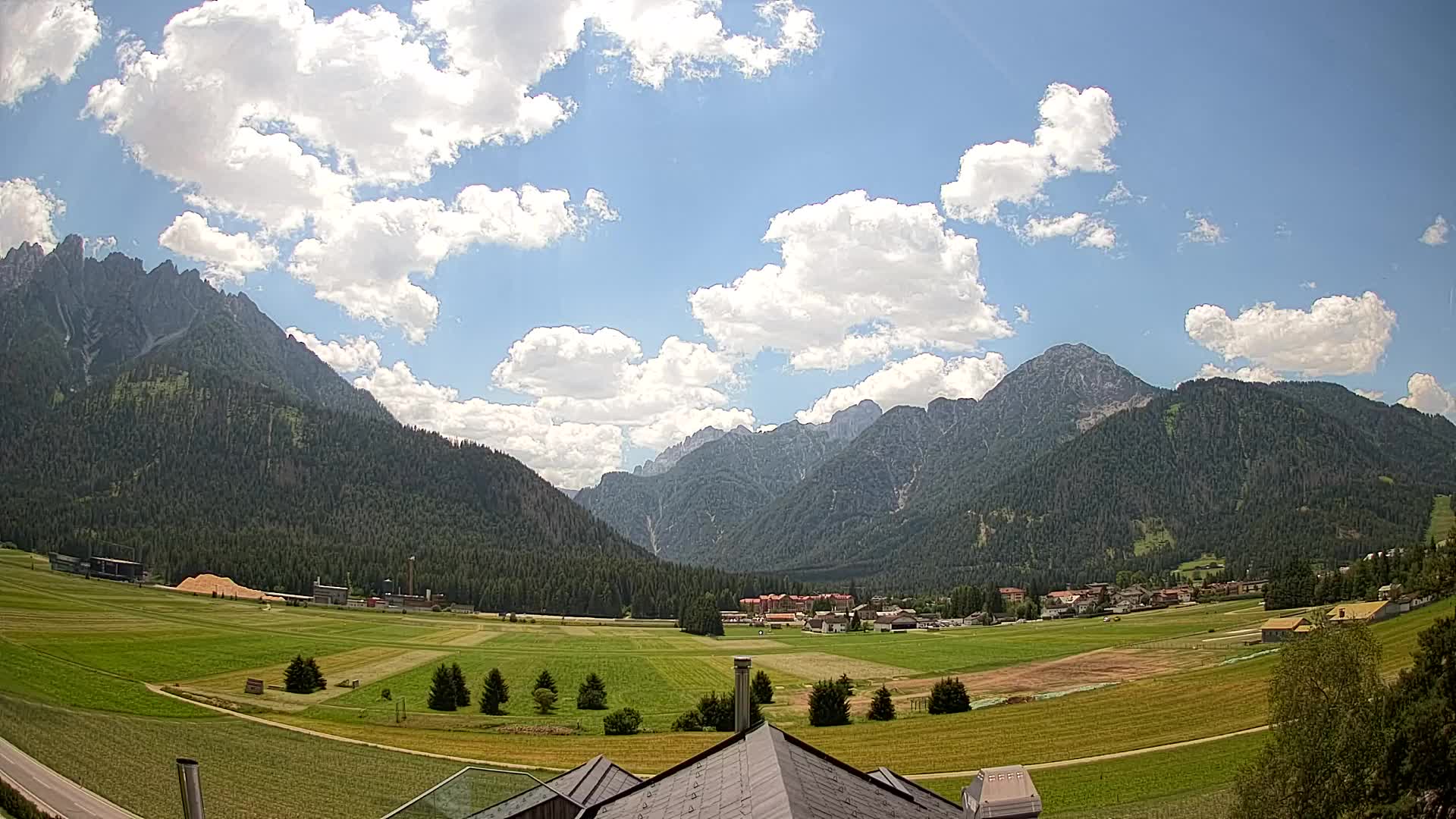 Webcam Toblach Dolomitas – Vista desde el Hotel Rosengarten