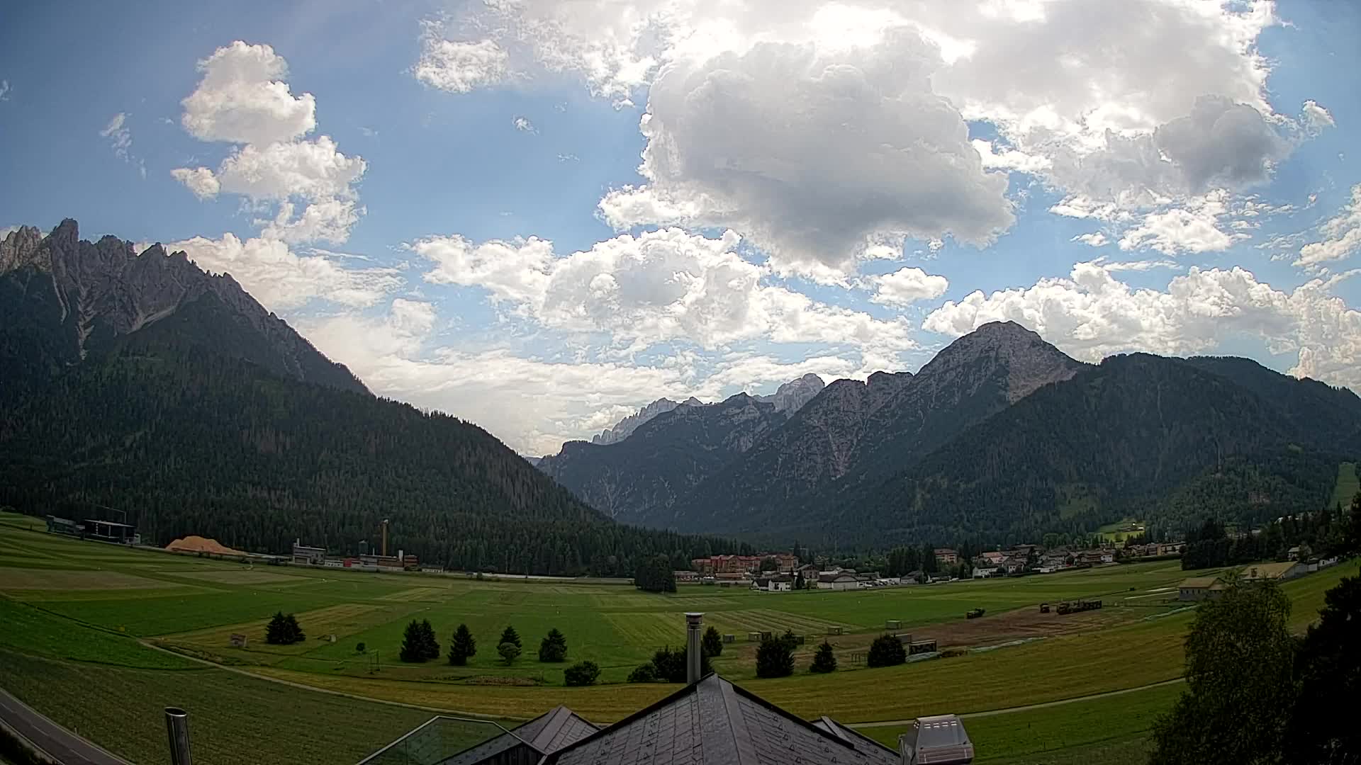 Webcam Toblach Dolomites – Vue depuis l’Hôtel Rosengarten