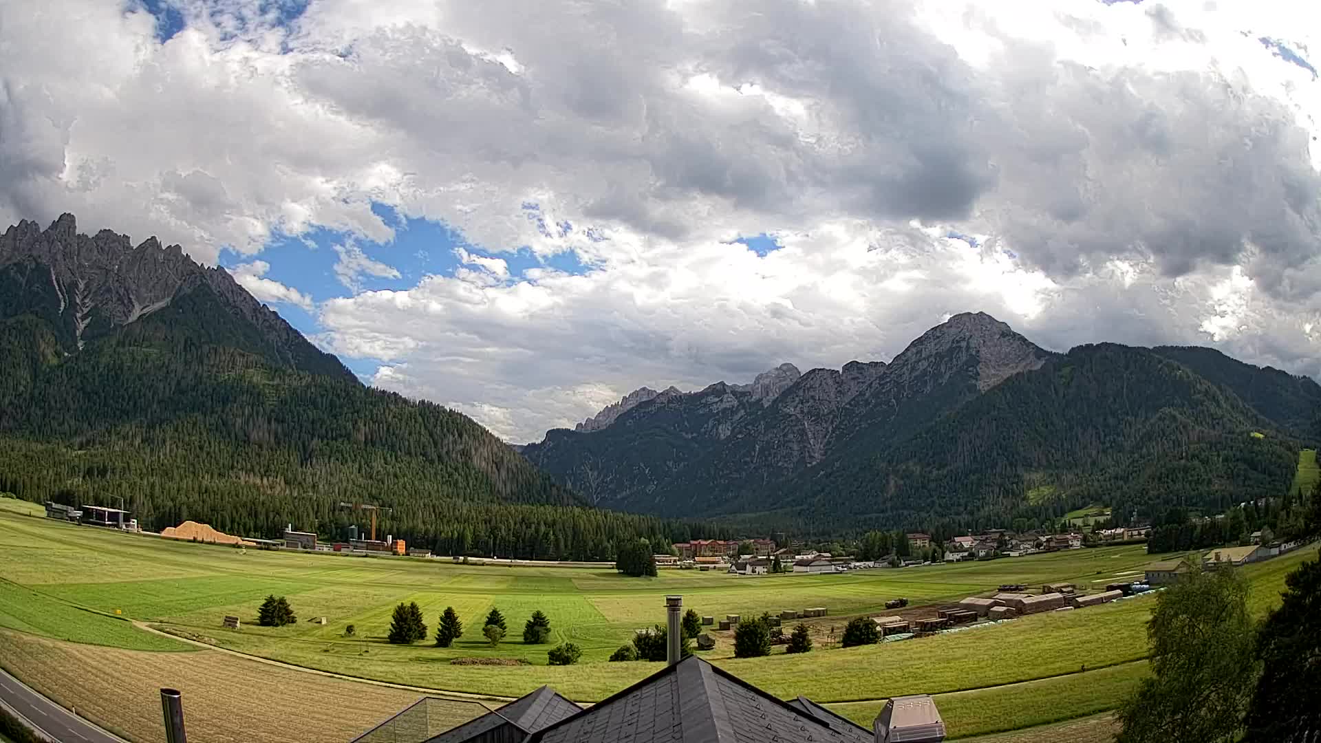 Webcam Toblach Dolomiten – Blick vom Hotel Rosengarten