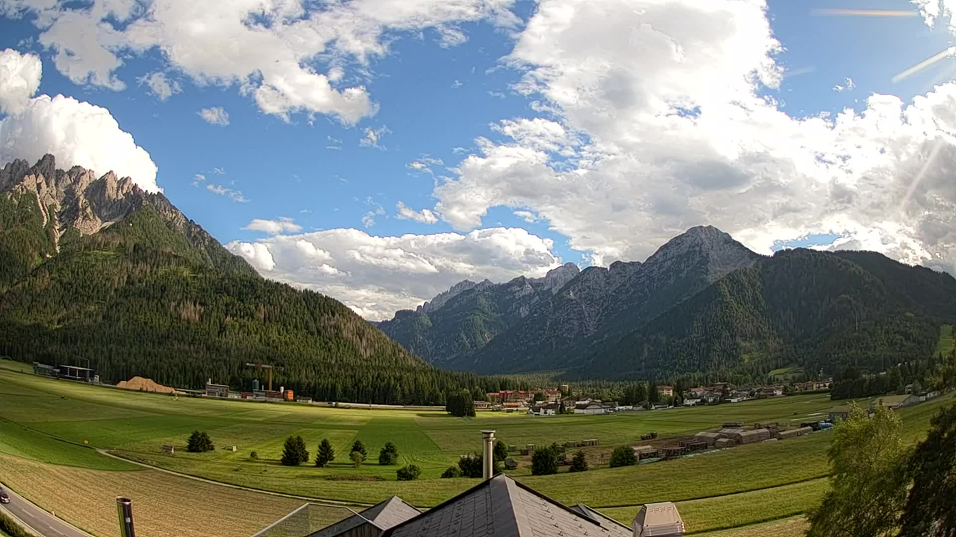 Webcam Toblach Dolomiten – Blick vom Hotel Rosengarten
