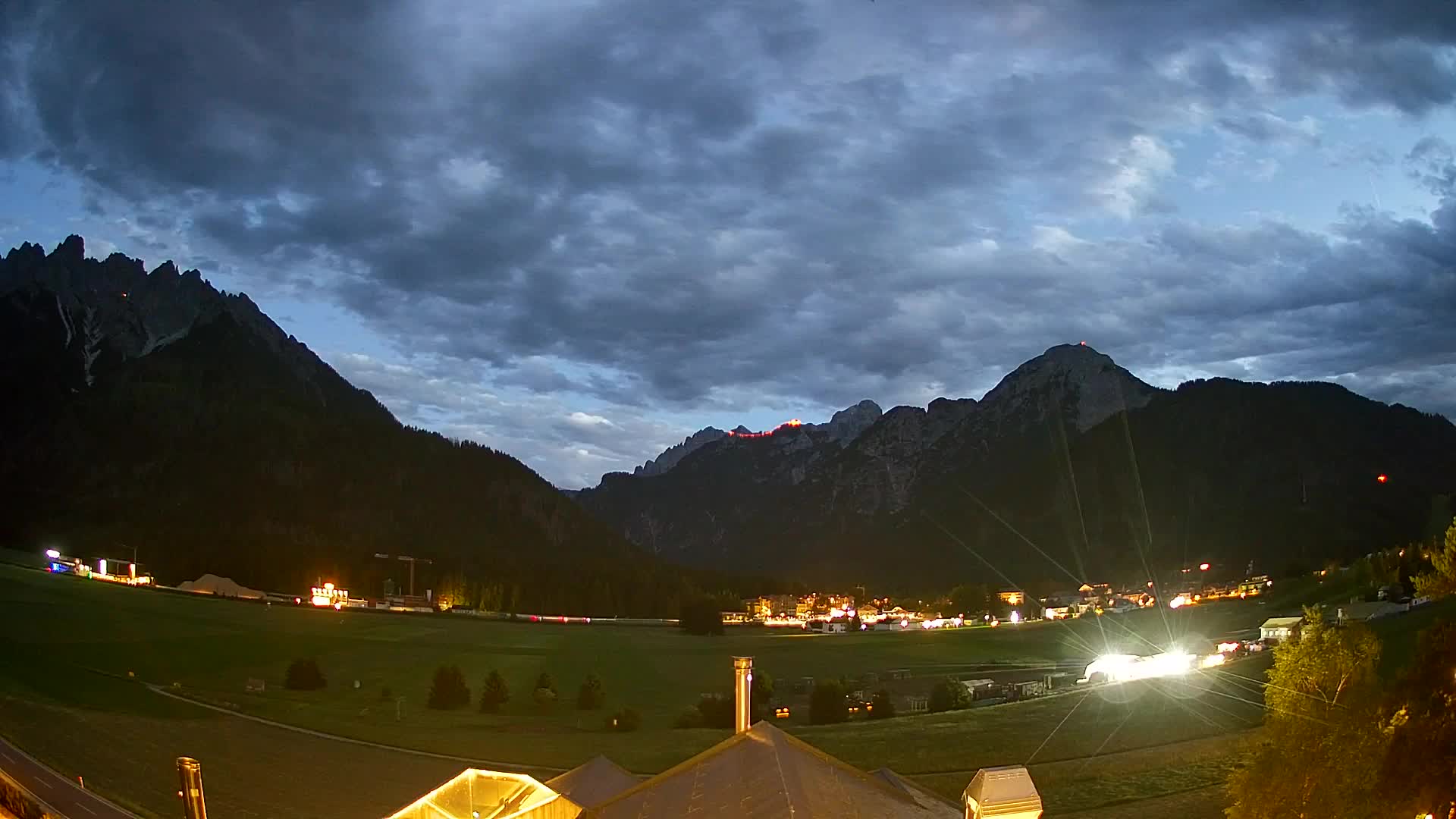 Webcam Toblach Dolomiten – Blick vom Hotel Rosengarten
