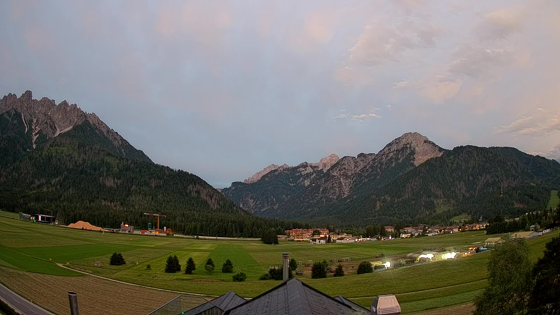 Webcam Toblach Dolomiten – Blick vom Hotel Rosengarten