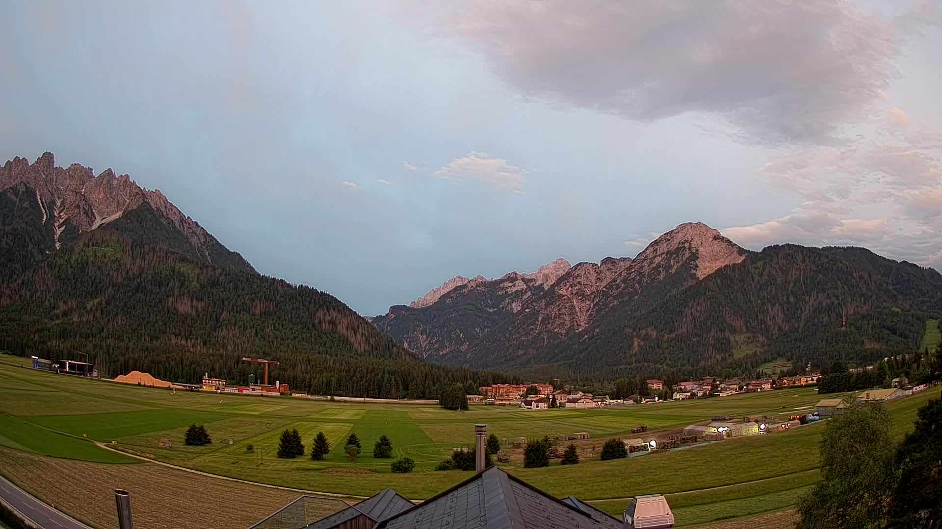 Webcam Toblach Dolomiten – Blick vom Hotel Rosengarten