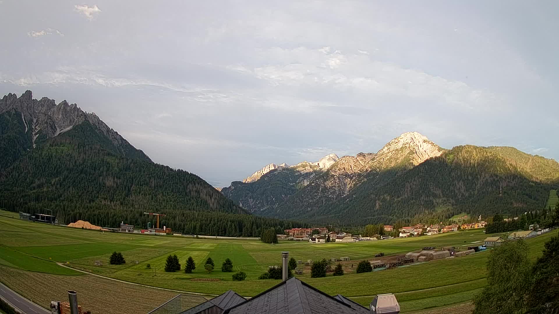 Webcam Dobbiaco Dolomiti – Vista dall’Hotel Rosengarten