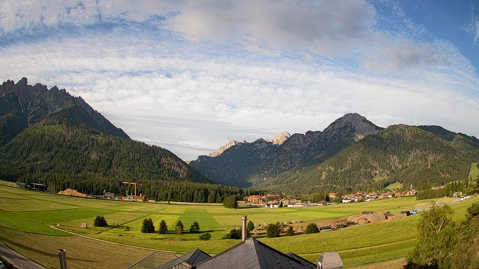 Webcam Toblach Dolomiten – Blick vom Hotel Rosengarten