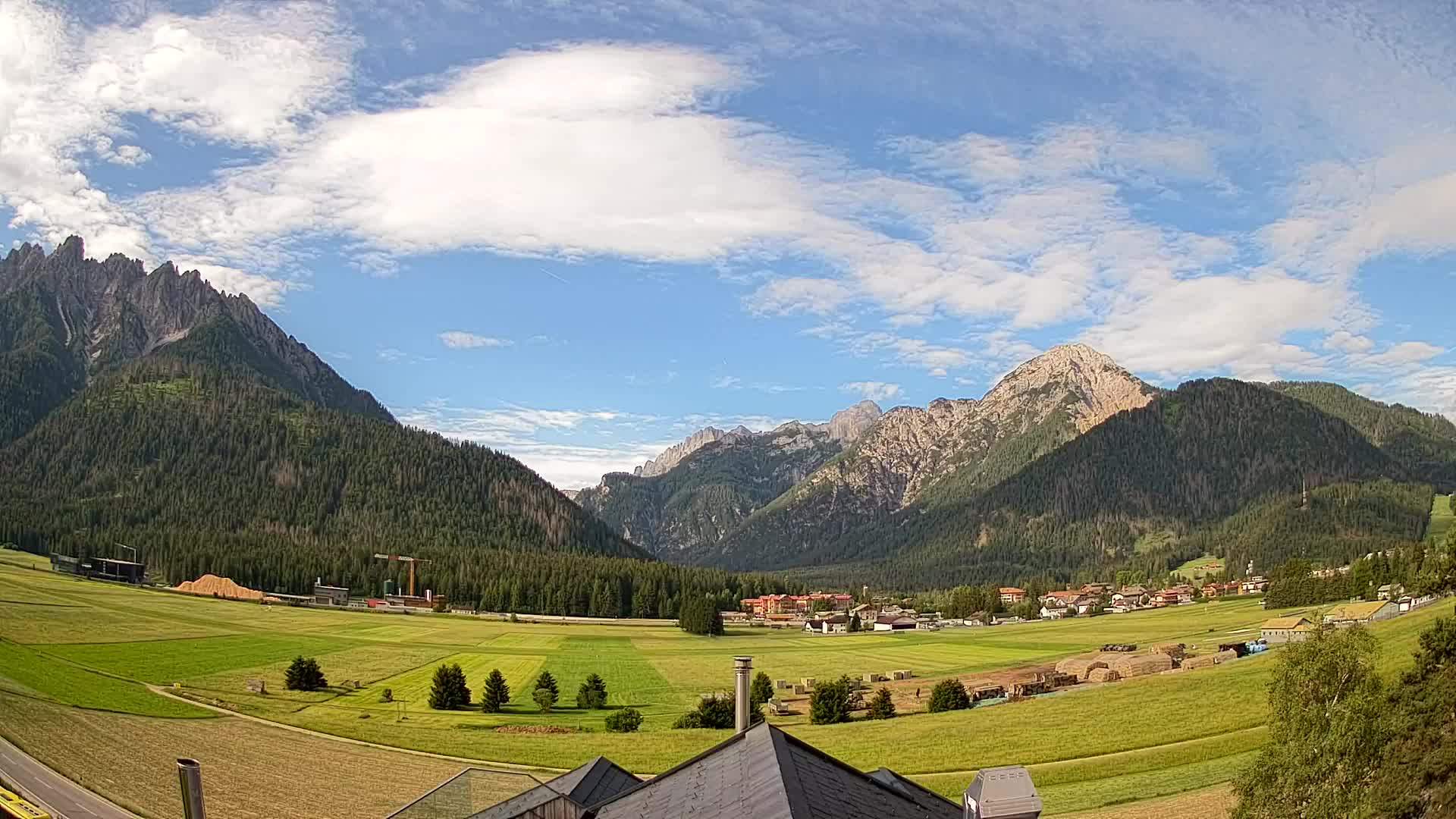 Webcam Toblach Dolomiten – Blick vom Hotel Rosengarten