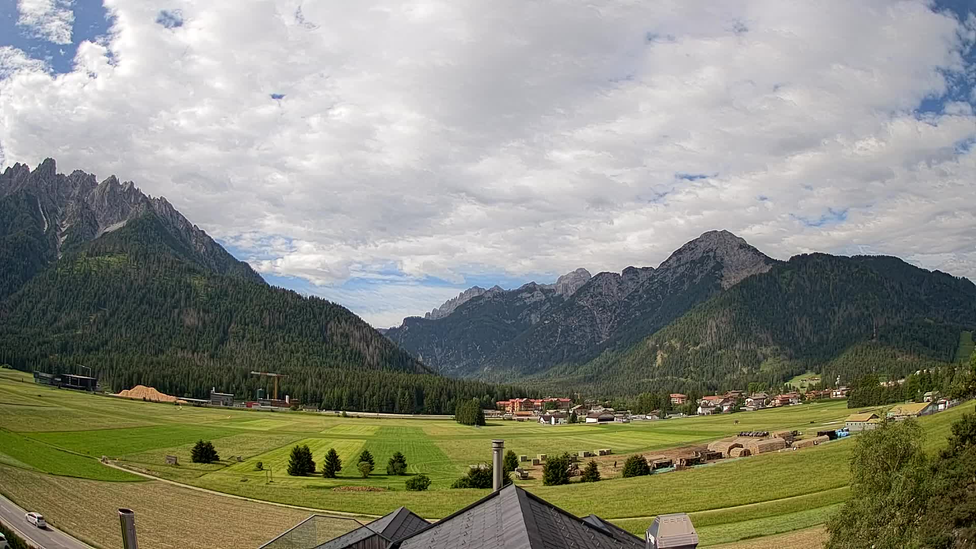 Webcam Toblach Dolomiten – Blick vom Hotel Rosengarten