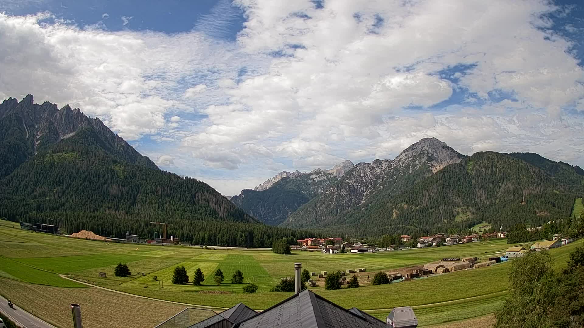 Webcam Toblach Dolomiten – Blick vom Hotel Rosengarten