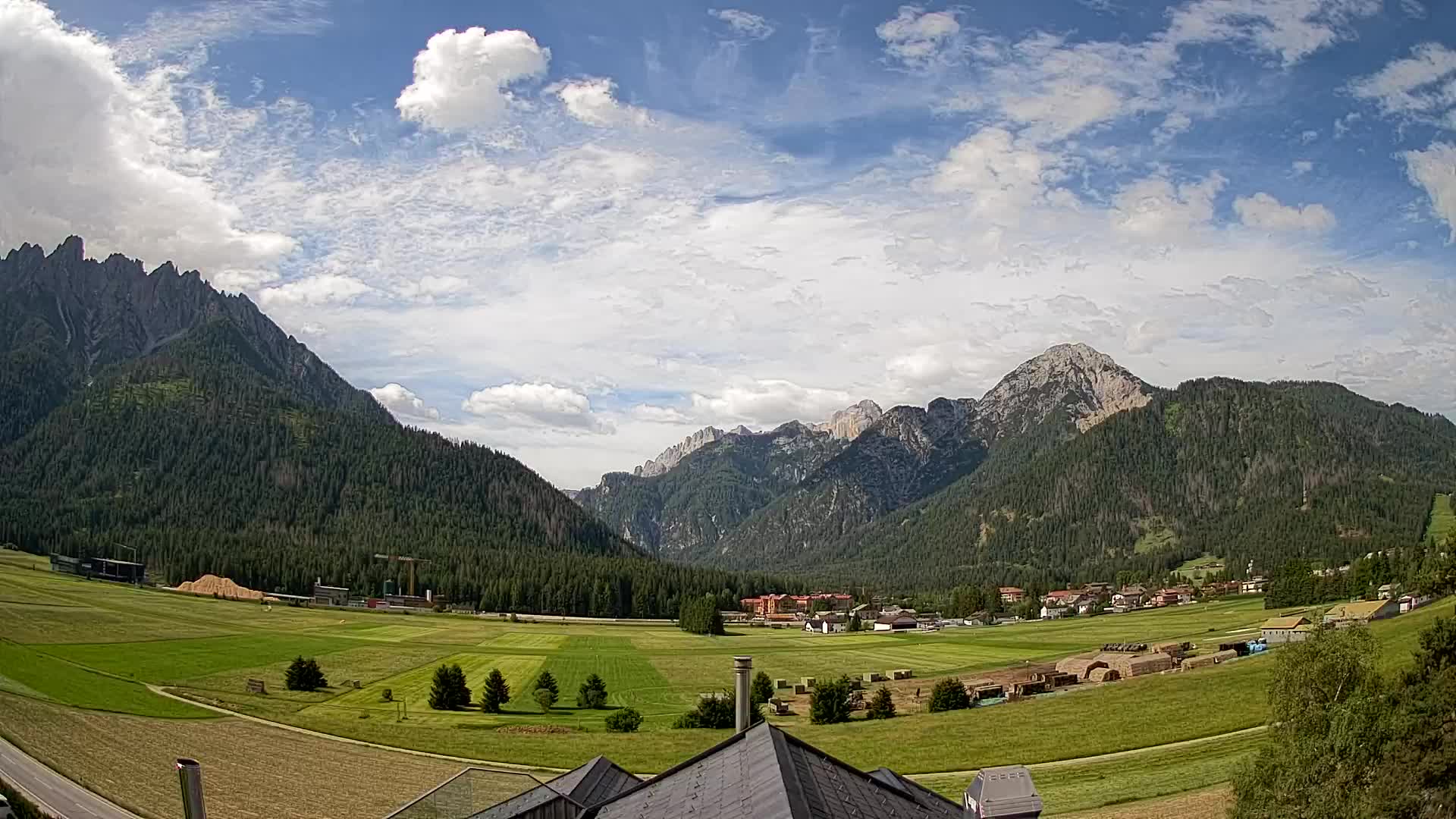 Webcam Toblach Dolomiten – Blick vom Hotel Rosengarten