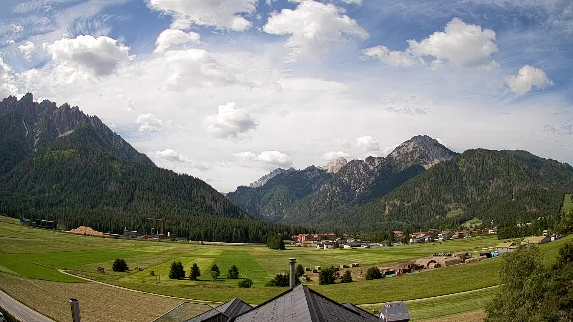 Webcam Toblach Dolomiten – Blick vom Hotel Rosengarten